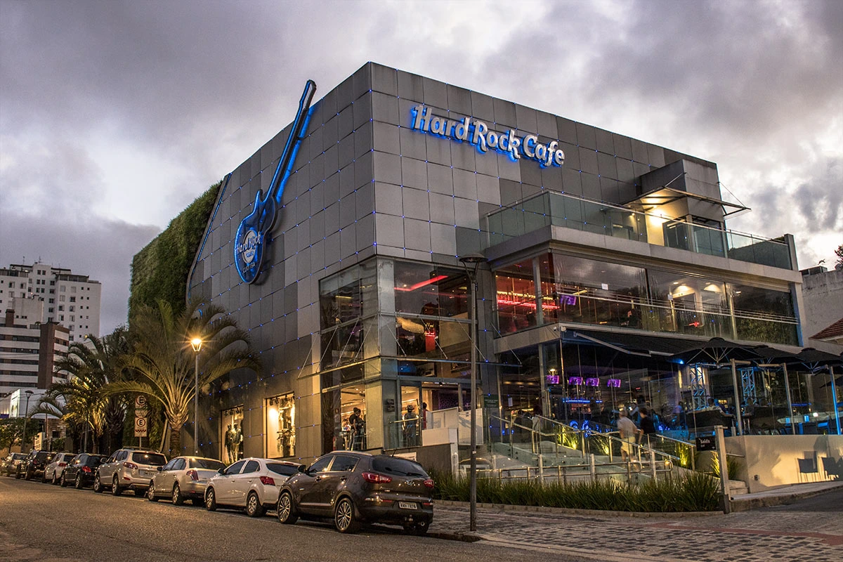 Vista do bairro Batel em Curitiba